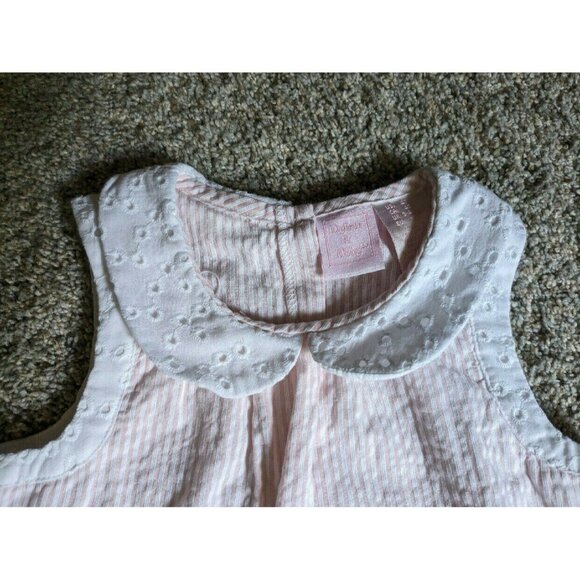 Pink Striped Seersucker Sundress/Shirt - Picture 3 of 3